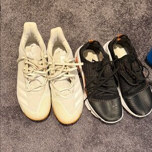 Under Armour Athletic Shoes - White and Black